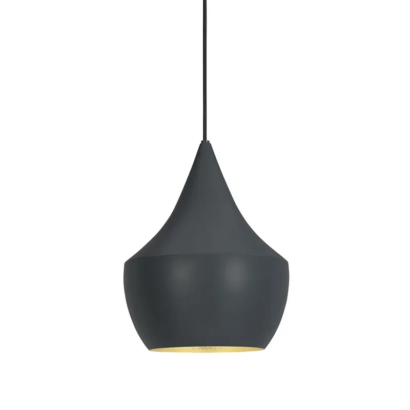 Beat Pendel Fat Black LED Fri frakt